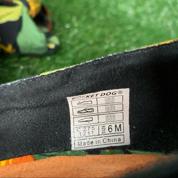 Rocketdog Top Knot Floral Fabric Peep Toe - Picture 6 of 8